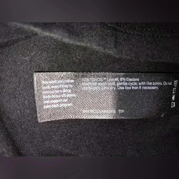 Eileen Fisher Stretch Jersey Knit Side zip box  top Long Sleeve Crew neck size s - Picture 7 of 10